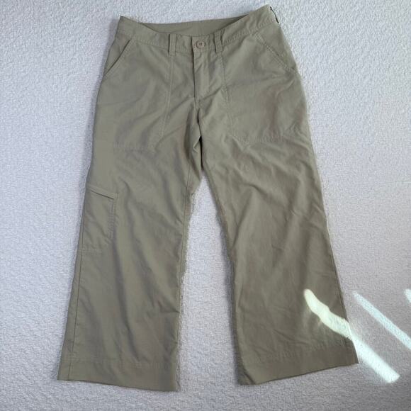 Patagonia Pants - Patagonia Women's Crop Wide Leg Hiking Pants Size 2 Nylon Capri Outdoors Utility